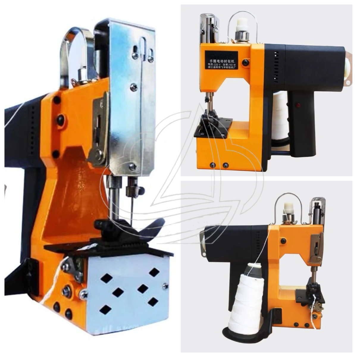 Sewing Machine For Textile - 電動GK9-001 210W ポータブルミシン 自動シーリングオーバーロック装置 織物袋 農業用繊維用途向け