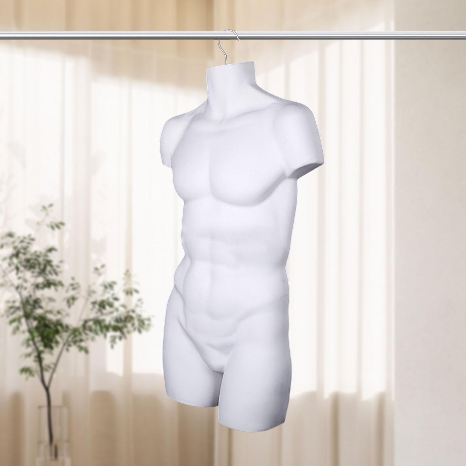 Dress Form Mannequin - 男性マネキンハンガースタンドトルソードレスフォームショーモール小売店市場男性マネキンハンガー半身マネキン