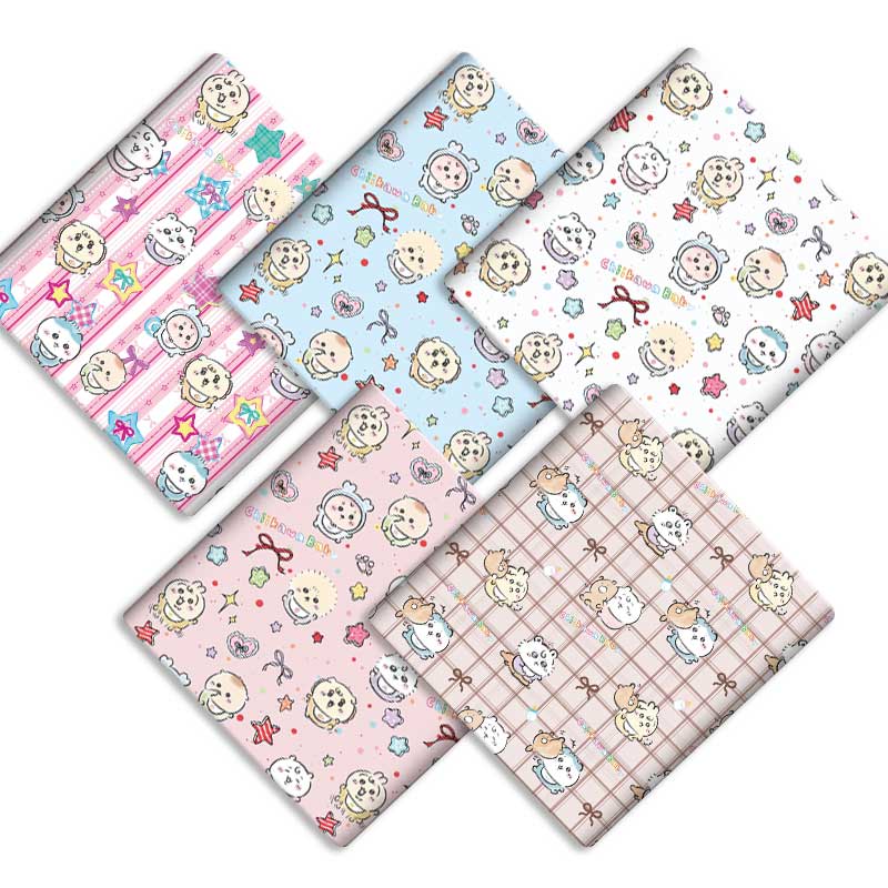 Sewing And Textile - 漫画ポリエステル生地 140x50cm 綿生地 パッチワーク生地 子供用ホームテキスタイル 縫製人形ドレス