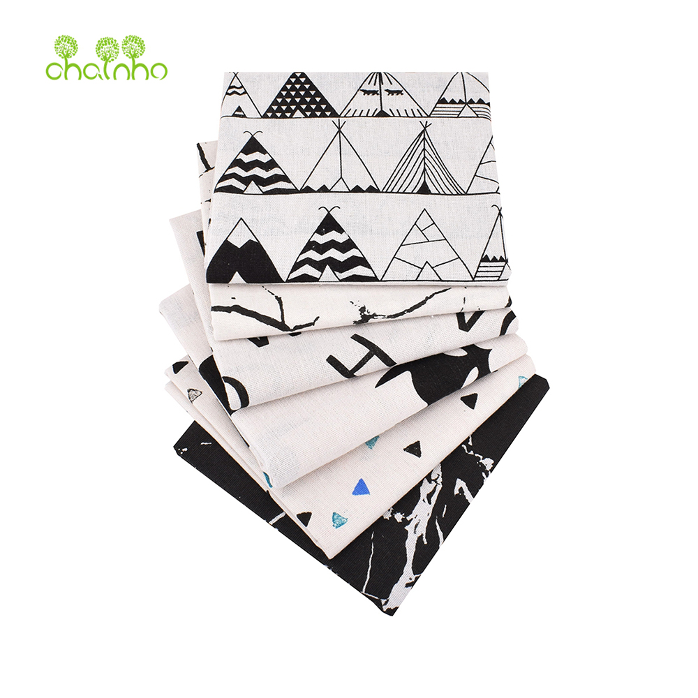 Sewing Geotextile Fabric - Chainho、プリントコットンリネン生地、DIY縫製キルティング素材、テーブル、ソファ、カーテン、バッグ、クッション、家具カバー、15CL6用の布