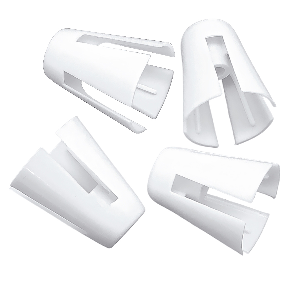Serger Thread Cone - 4個入りプラスチック製コイル爪糸スプールコーンホルダー、オーバーロック・サーガー・ミシン用、DIYクラフト縫製アクセサリー