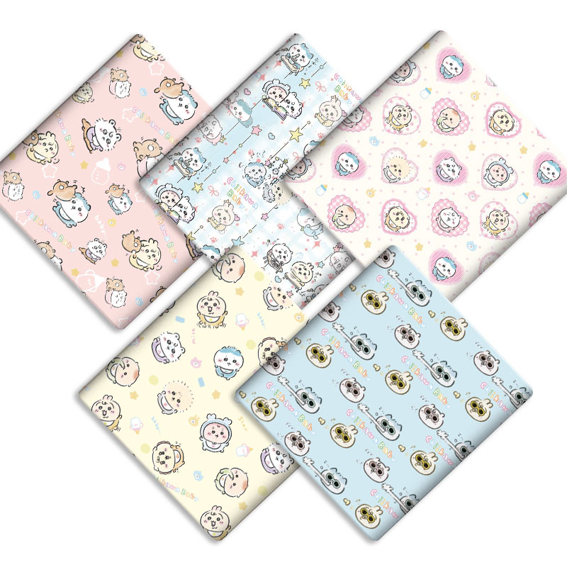 Sewing And Textile - 漫画柄生地 140x50CM 綿生地 パッチワーク生地 子供用 ホームテキスタイル