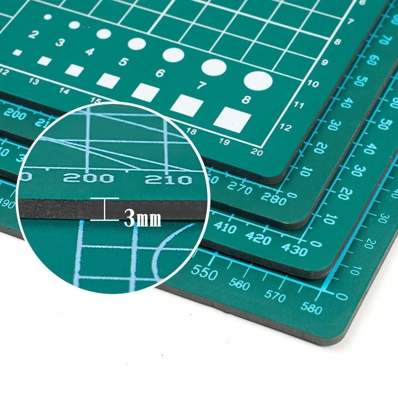 Cutting Mat Self Heal - A2 A3 A4 A5 PVC カッティングマット両面自己修復ボードパッチワークツール
