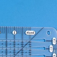 Quilting Ruler Square - 5 in 1 キルトカッティング定規 アクリル透明正方形テンプレート 裁縫定規