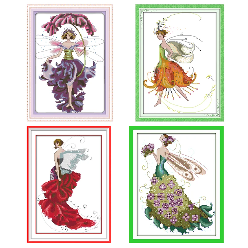 Textile Sewing Patterns - Joy-friday-クロスステッチキット、コットン、プリント生地、DIY、DIY