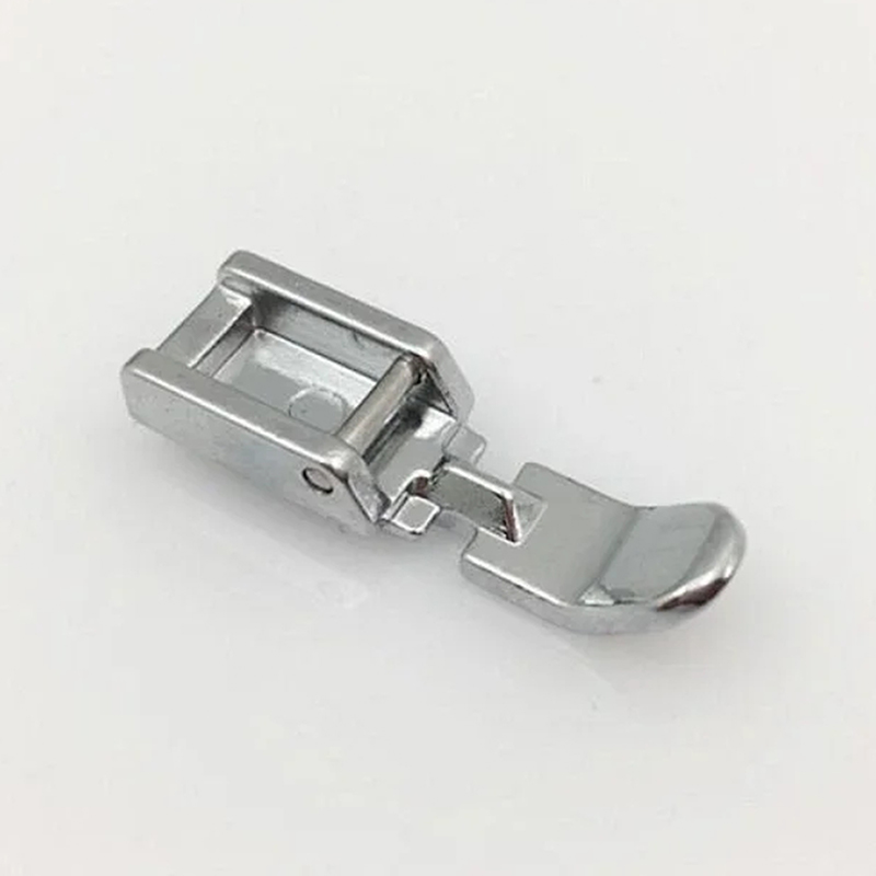 Zipper Foot Presser - 小さなジッパー式押え金,左右に狭い,ローシャンクと互換性があり,ソーイングアクセサリーにスナップ,1個