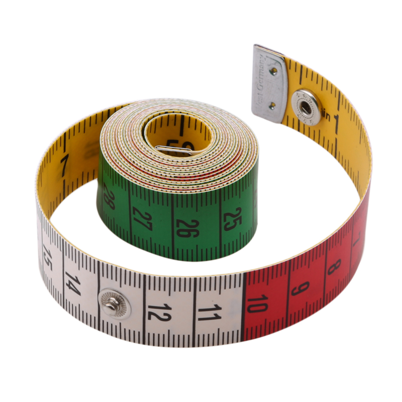 Sewing Gauge Ruler - ダブルスケール定規ソフト巻尺、フレキシブル定規、ボディ縫製、テーラークロス、縫製アクセサリー、高品質