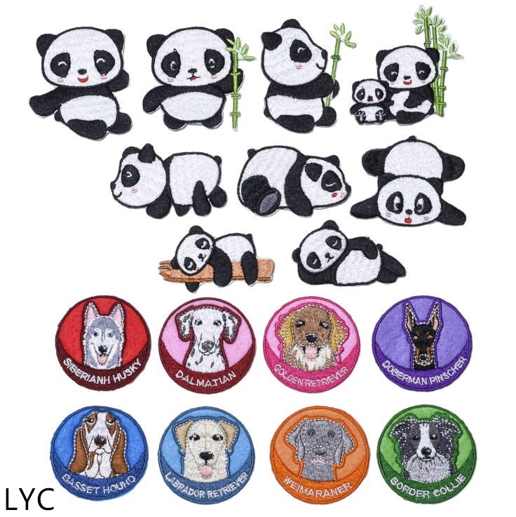 Sewing Id - 新到着 10 個刺繍パッチ両方アイロン接着ジーンズコート Tシャツバッグ靴帽子装飾修理モチーフエンブレムアクセサリー