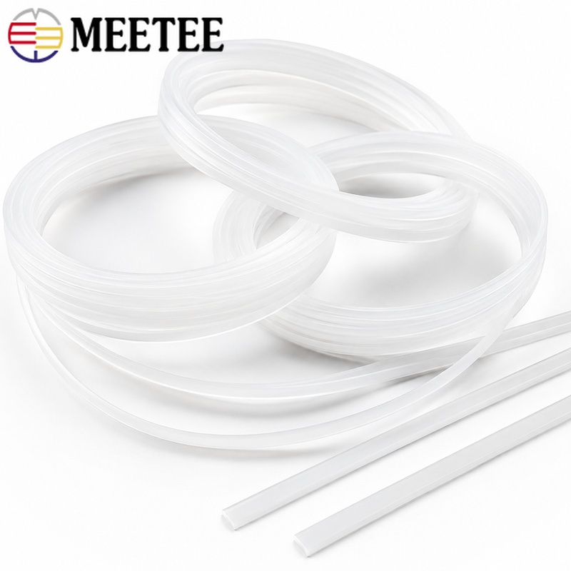 20M 4-12mm 透明PPプラスチック製コルセットボーン - Textile Sewing Support のレビューと価格