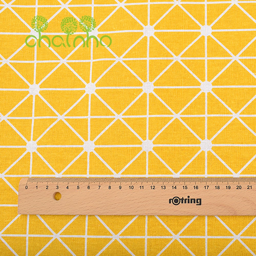 Chainho、プリントコットンリネン生地、DIY縫製キルテ - Sewing Geotextile Fabric のレビューと価格