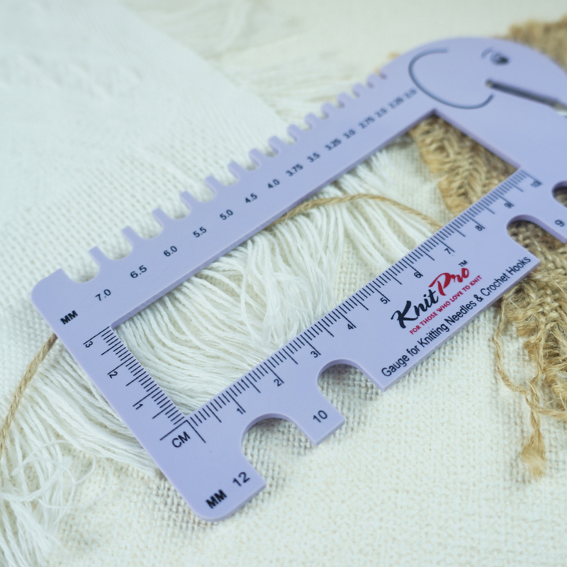 ニットプロかぎ針編みツールプラスチックデンシスカーヤーンゲー - Sewing And Textile のレビューと価格