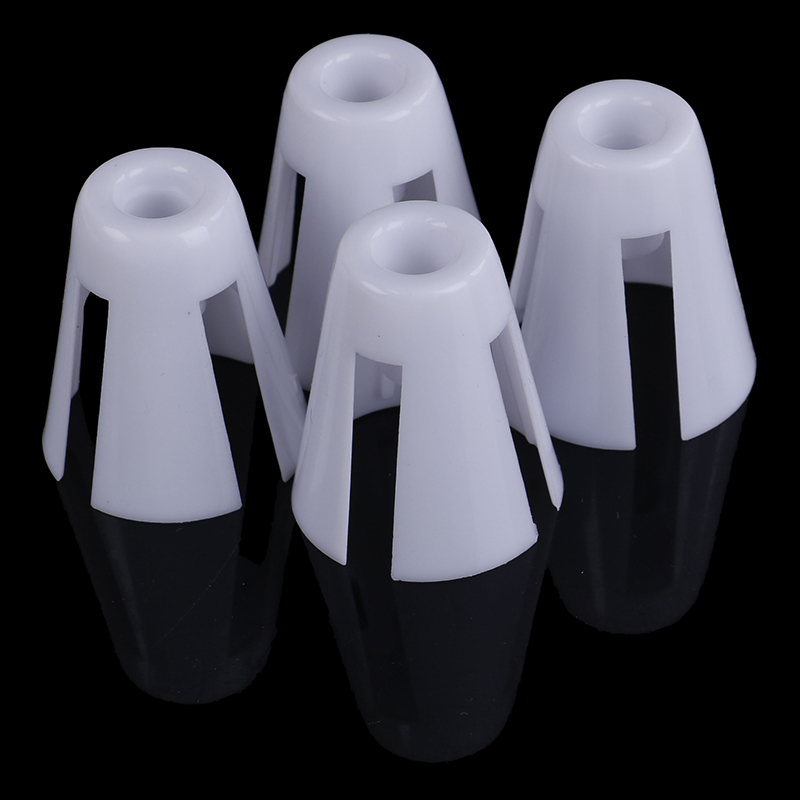 4ピース/ロットプラスチックコイル爪スレッドスプールコーンホ - Serger Thread Cone のレビューと価格