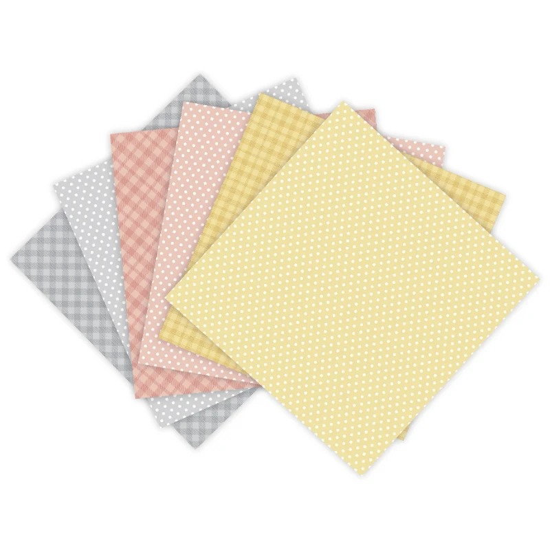 12 枚春の色クラフト紙パッド切削ダイスアート背景折り紙スク - Pattern Tissue Paper のレビューと価格
