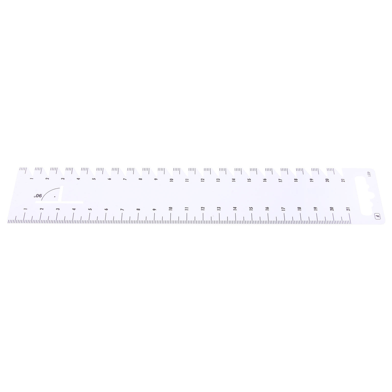 パッチワーク縫製やDIYクラフト用ミニキルティング定規、頑丈 - Sewing Gauge Ruler のレビューと価格