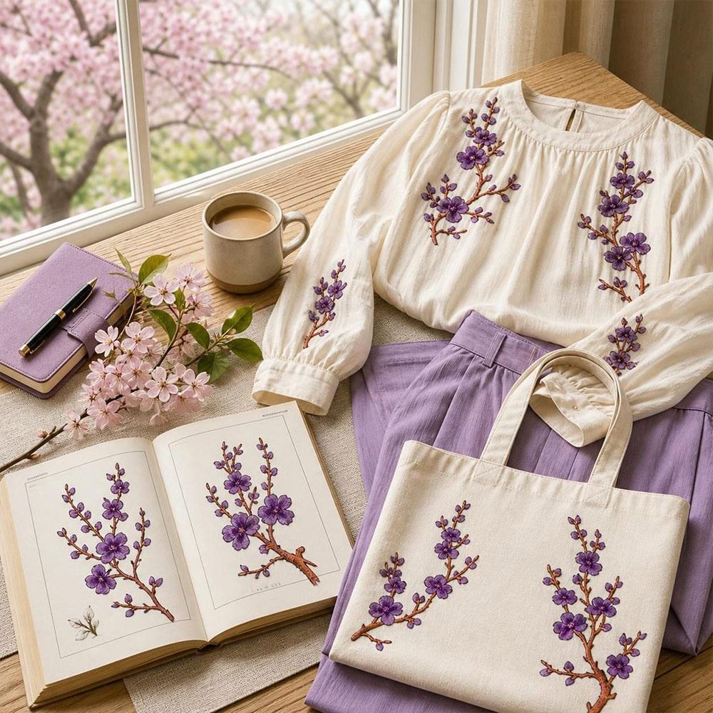 DIY桜のアイロン接着パッチ アイロン＆縫い付け ホットメル - Sewing And Textile のレビューと価格