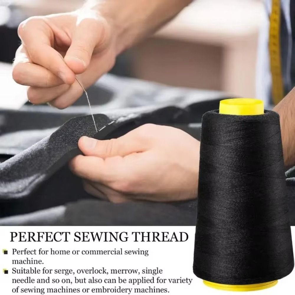1ロール3000ヤード 各100%ポリエステル製 コーンスプ - Serger Thread Cone のレビューと価格