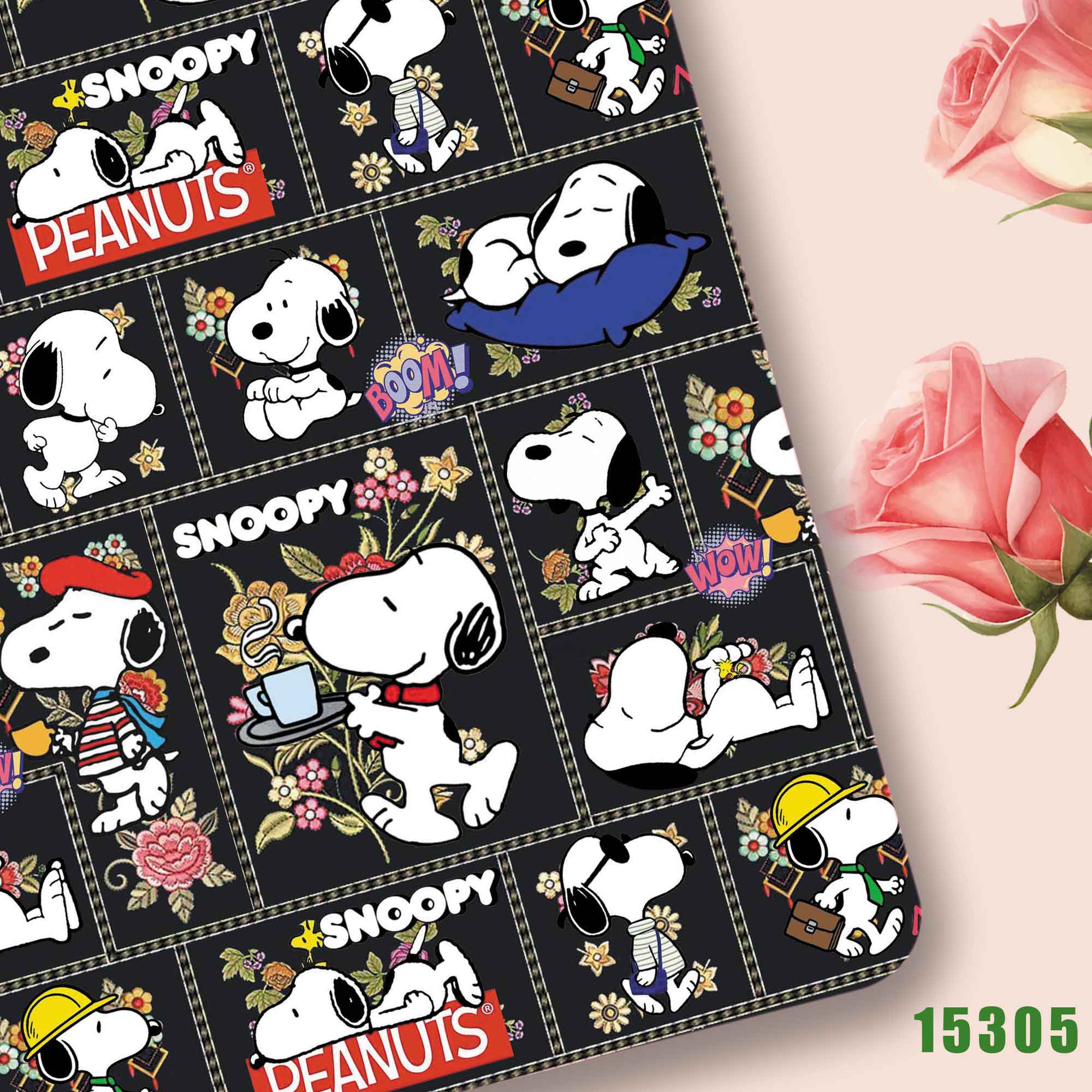 タカラトミー スヌーピー生地140x50CM 漫画プリント生 - Sewing And Textile のレビューと価格