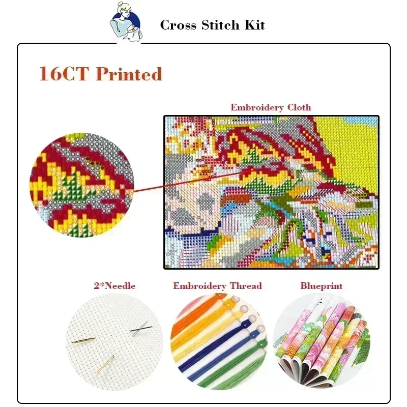 Joy-クロスステッチ刺embroideryキット、swan - Textile Sewing Patterns のレビューと価格