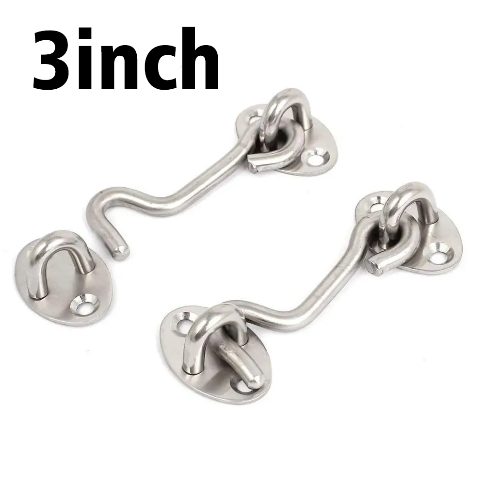 2 個の旧式ウィンドウブレース防風フックドアウィンドウキャッ - Hook Eye Fastener のレビューと価格
