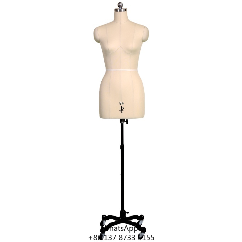 女性用サイズモデルドレスフォームフォーム調整可能な裁縫師用ピ - Dress Form Mannequin のレビューと価格