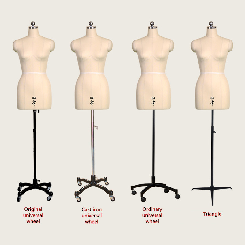 女性用サイズモデルドレスフォームフォーム調整可能な裁縫師用ピ - Dress Form Mannequin のレビューと価格