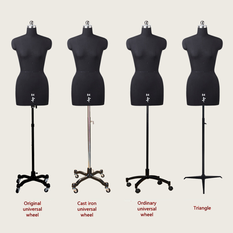 女性用サイズモデルドレスフォームフォーム調整可能な裁縫師用ピ - Dress Form Mannequin のレビューと価格