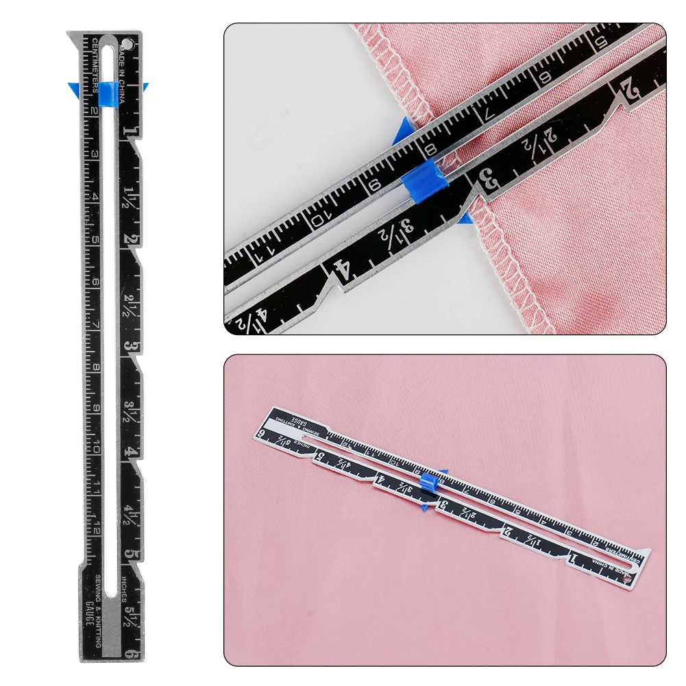 5-IN-1縫製用縫い目定規測定ゲージ、パッチワークキルティ - Quilting Ruler Square のレビューと価格
