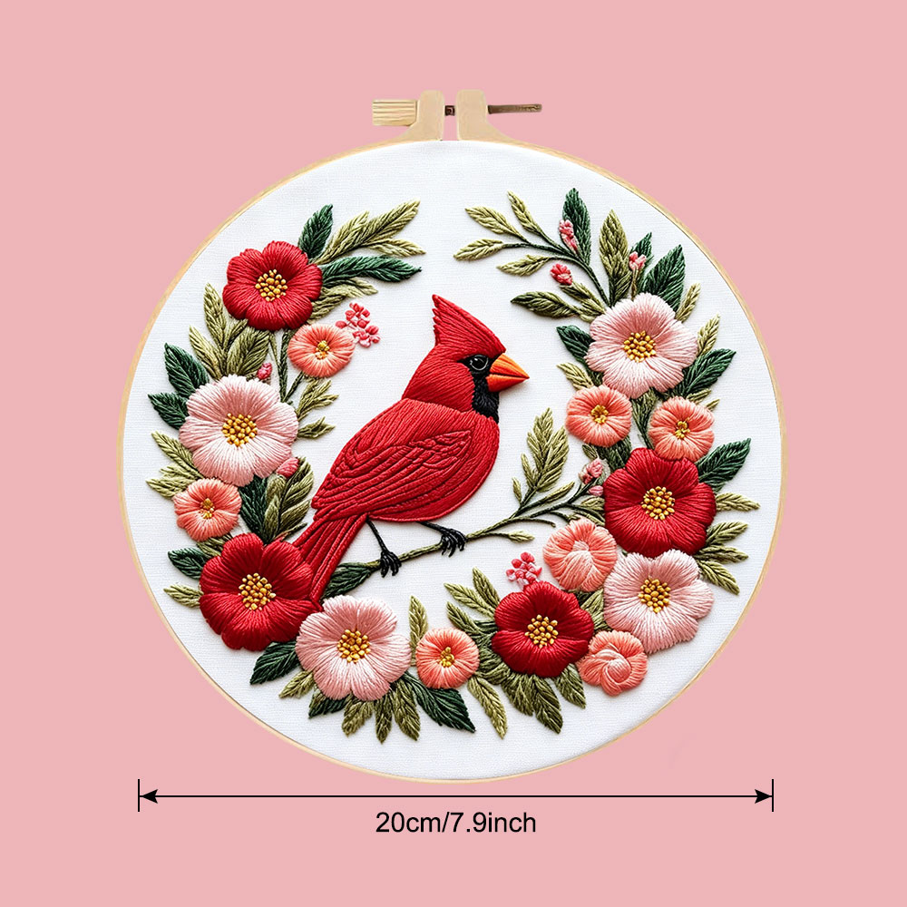 植物と花の刺繍キット 大人初心者向け パターン付き針先刺繍ス - Textile Sewing Patterns のレビューと価格