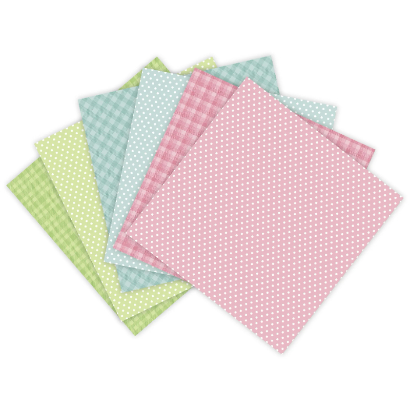 12 枚春の色クラフト紙パッド切削ダイスアート背景折り紙スク - Pattern Tissue Paper のレビューと価格