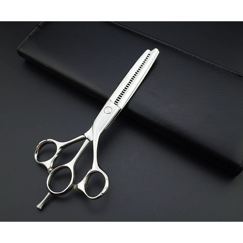 【ホットセール】6インチ3枚刃プロフェッショナルヘアカットは - Pinking Shear Blade のレビューと価格