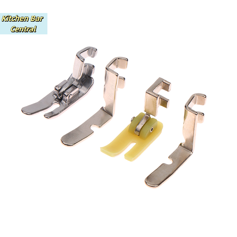 【4個入り旧式ミシン用ジッパー押さえ金具セット（鉄製＆プラス - Zipper Foot Presser のレビューと価格