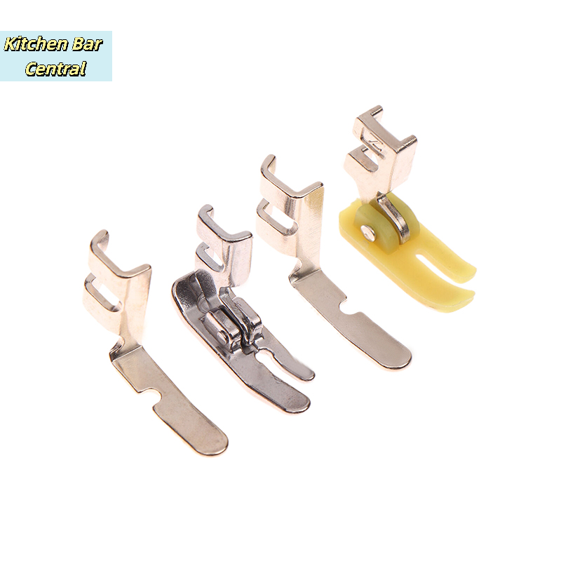 【4個入り旧式ミシン用ジッパー押さえ金具セット（鉄製＆プラス - Zipper Foot Presser のレビューと価格