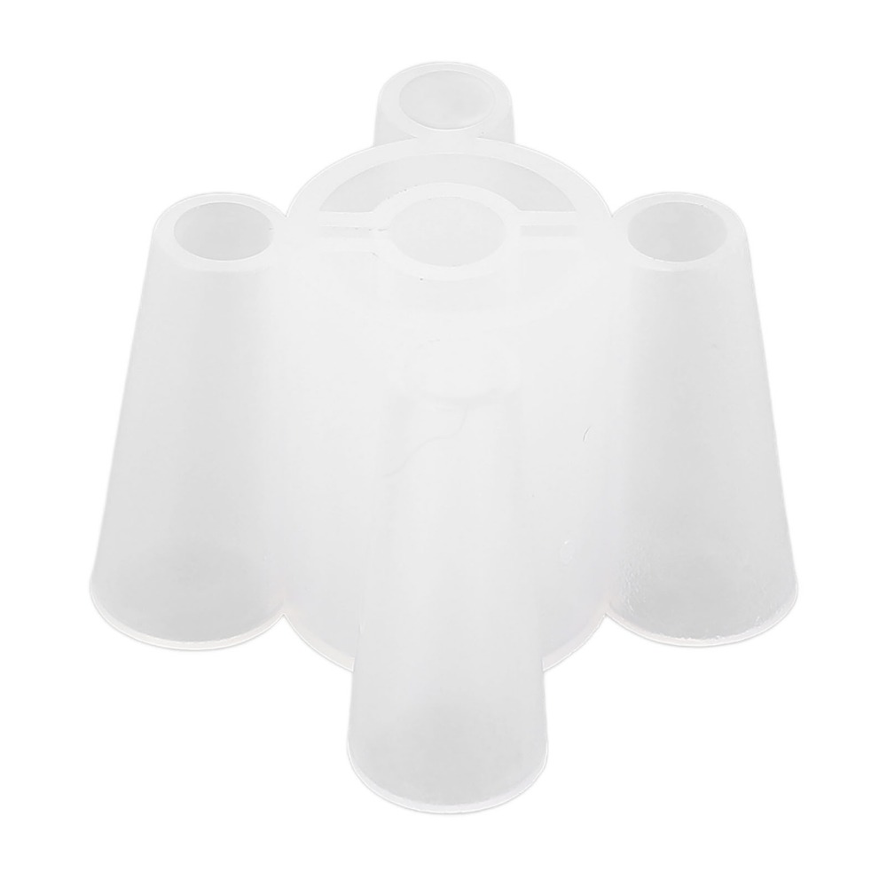 プラスチックミシン糸アダプター クリアホワイトコーン糸アダプ - Serger Thread Cone のレビューと価格
