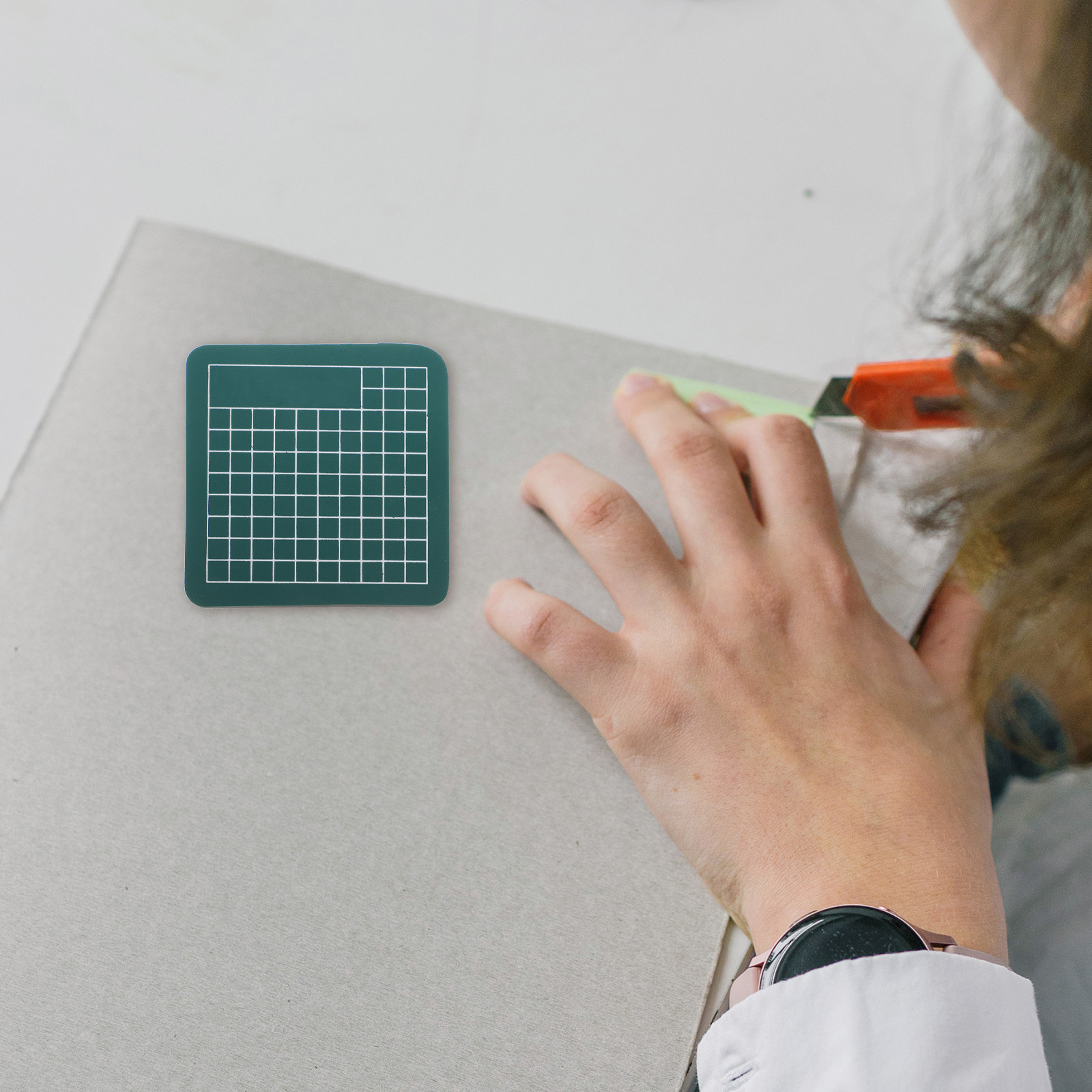 ミニカッティングマット 6x6cm セルフスクラップブッキン - Cutting Mat Self Heal のレビューと価格