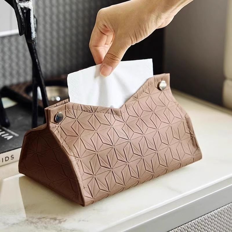 「幾何学模様のティッシュボックス」リビングルームコーヒーテー - Pattern Tissue Paper のレビューと価格
