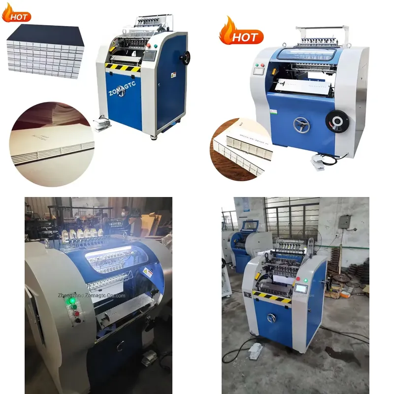 リサイクルマシン2026自動紙製本縫製機大型ノートブックステ - Sewing Recycling のレビューと価格