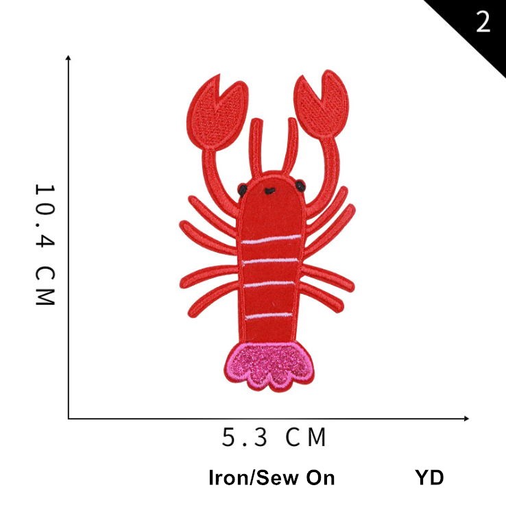 新入荷 刺繍ワッペン 10枚 アイロン接着/縫い付け モチー - Sewing Id のレビューと価格
