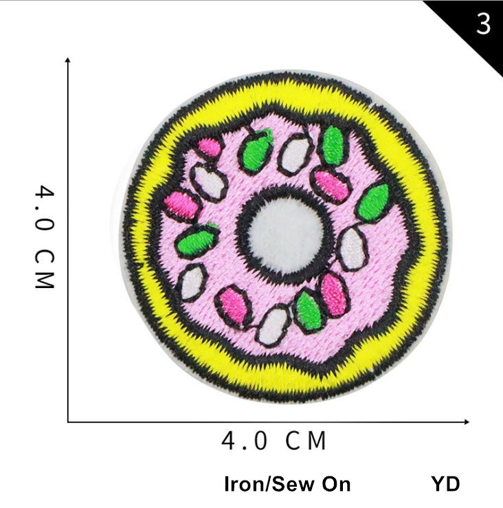 新入荷 刺繍ワッペン 10枚 アイロン接着/縫い付け モチー - Sewing Id のレビューと価格