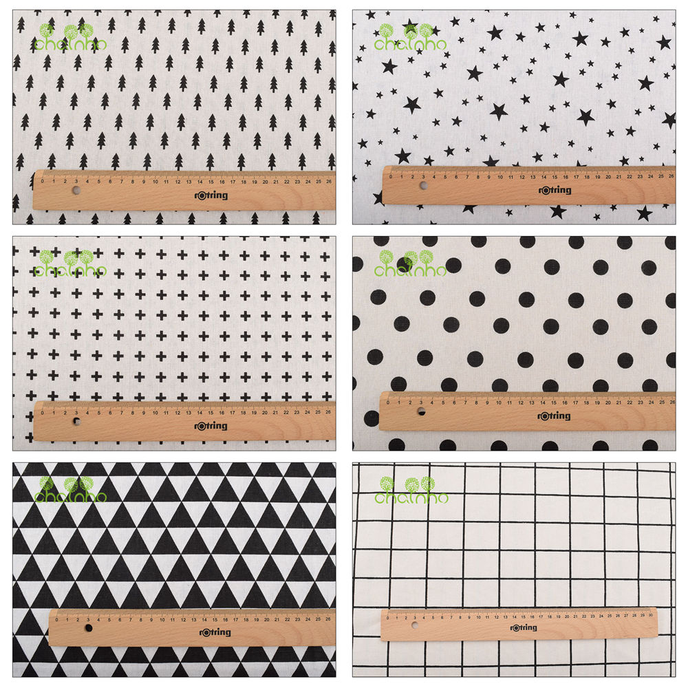 Chainho、プリントコットンリネン生地、DIY縫製キルテ - Sewing Geotextile Fabric のレビューと価格