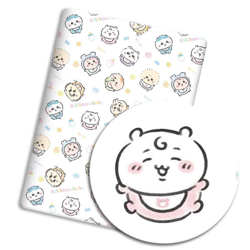 漫画柄生地 140x50CM 綿生地 パッチワーク生地 子供 - Sewing And Textile のレビューと価格