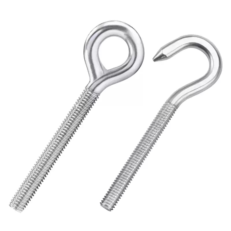 304ステンレス鋼シープアイスクリューボルトM4 M5 M6 - Hook Eye Fastener のレビューと価格