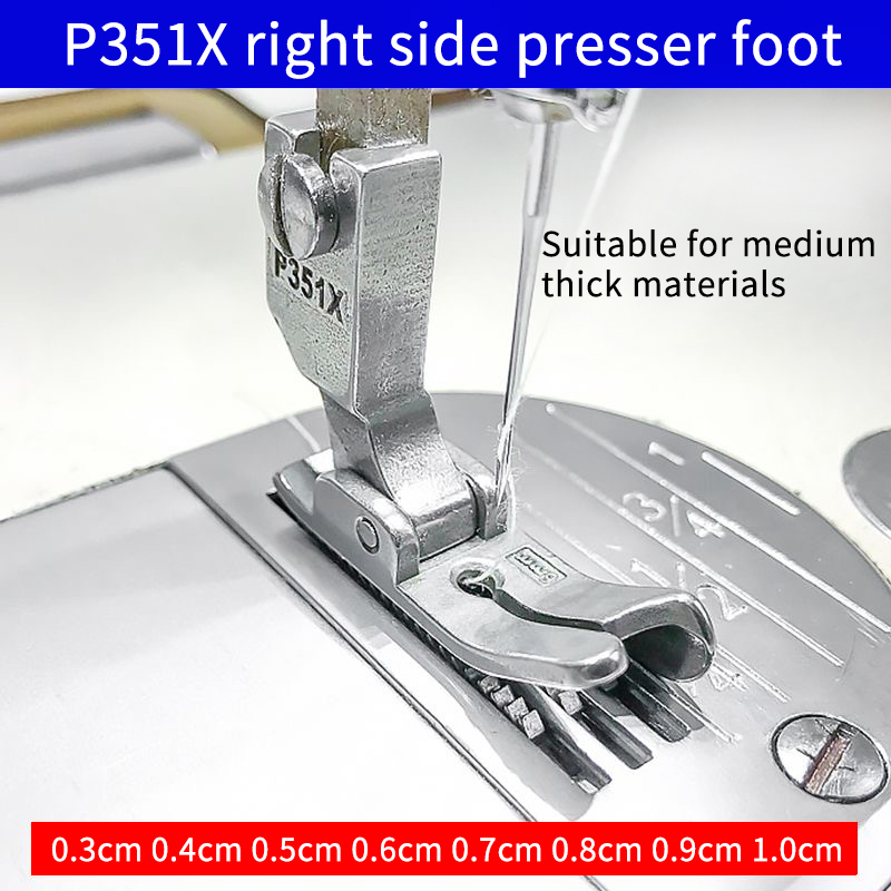 工業用フラットミシン右ブロッキングエッジ押え。トップステッチ - Industrial Textile Sewing Machine のレビューと価格