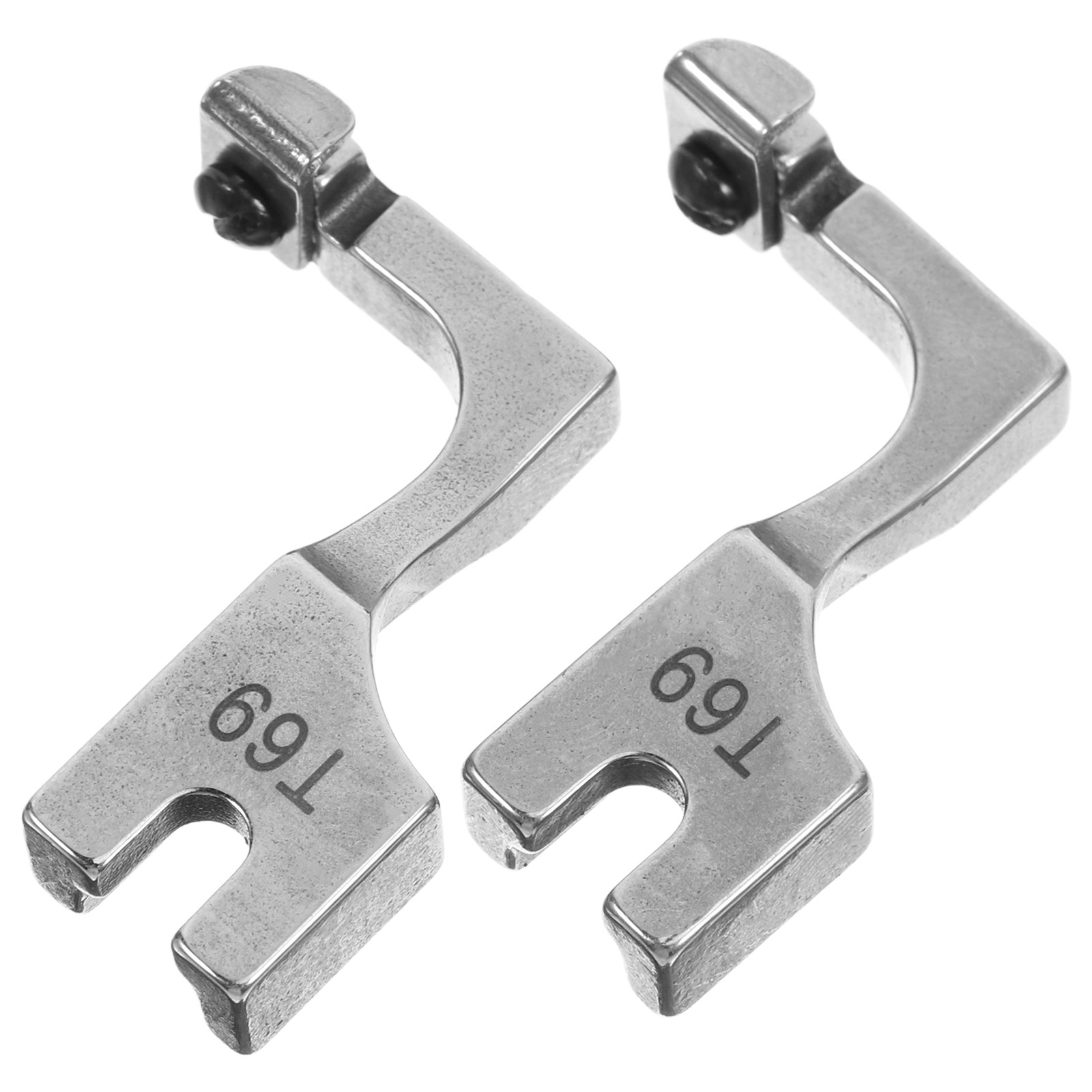 2個入り調整可能な見えないジッパー押さえ金具、金属製ミシンア - Zipper Foot Presser のレビューと価格