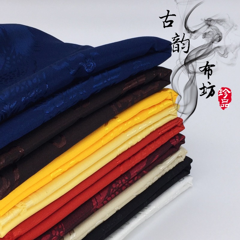 ドラゴンパターンサテンジャカード生地メートル単位で販売、衣類 - Textile Sewing Patterns のレビューと価格