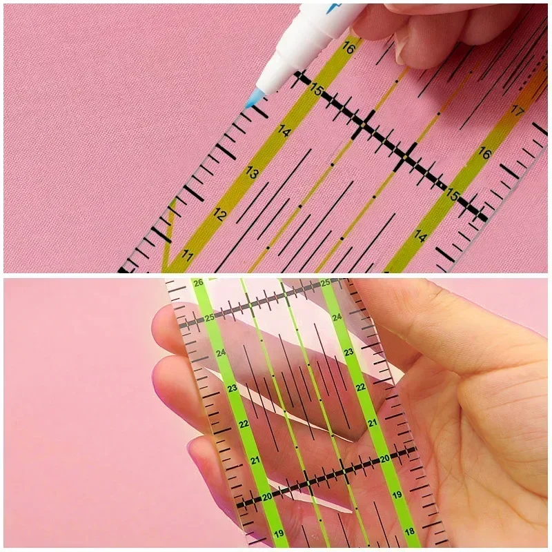 1/2 個 15 センチメートルキルティングパッチワーク定規 - Quilting Ruler Square のレビューと価格