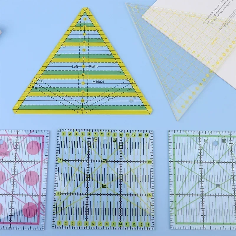 1/2 個 15 センチメートルキルティングパッチワーク定規 - Quilting Ruler Square のレビューと価格