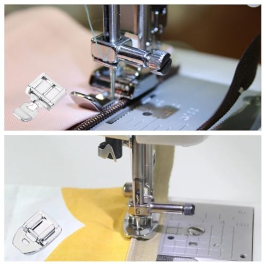 ジッパーフットキットには、目に見えないジッパーフットと幅広ジ - Zipper Foot Presser のレビューと価格
