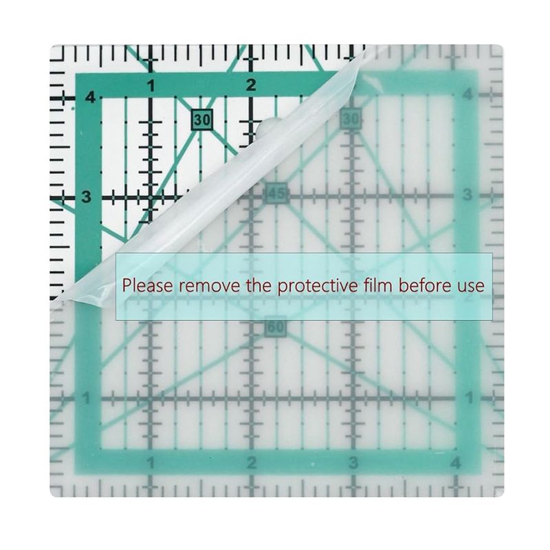 AEE4-キルティング定規、4つの正方形キルティングテンプレ - Quilting Ruler Square のレビューと価格