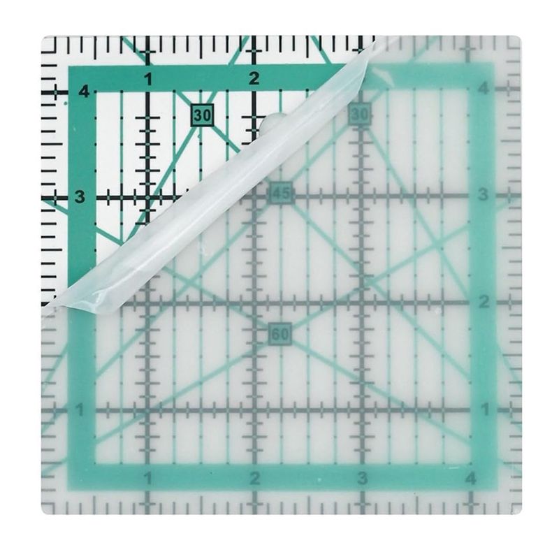 AEE4-キルティング定規、4つの正方形キルティングテンプレ - Quilting Ruler Square のレビューと価格