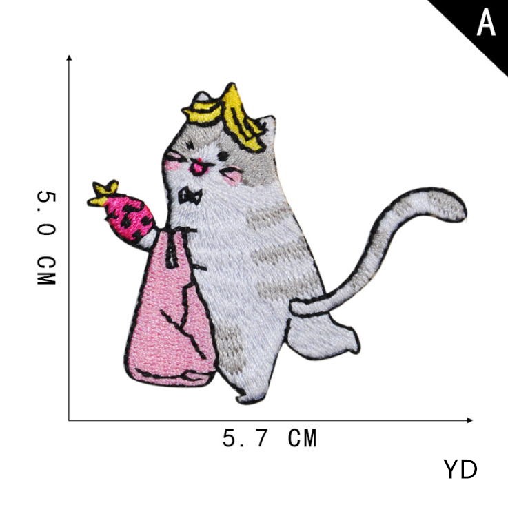 新入荷 10枚 動物刺繍ワッペン アイロン接着/縫い付け ジ - Sewing Id のレビューと価格